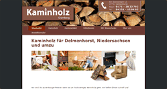 Desktop Screenshot of kaminholzgramberg.de